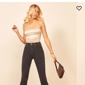 Reformation Silk Top